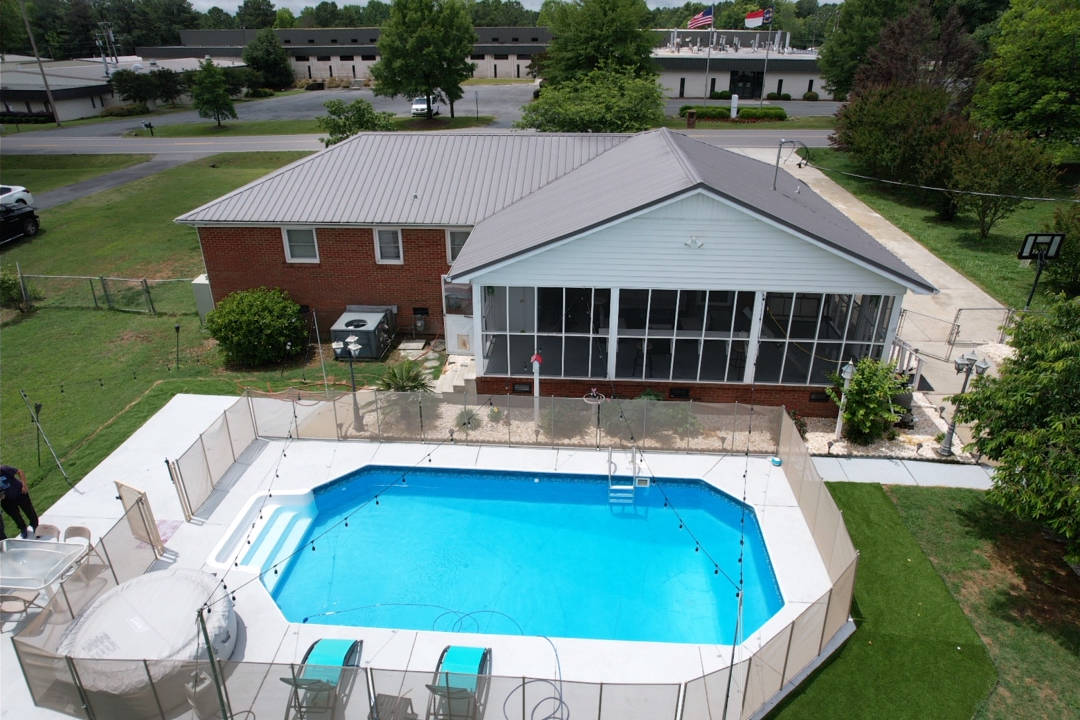 USA Retractable Swimming Pool Enclosures Project Sunray